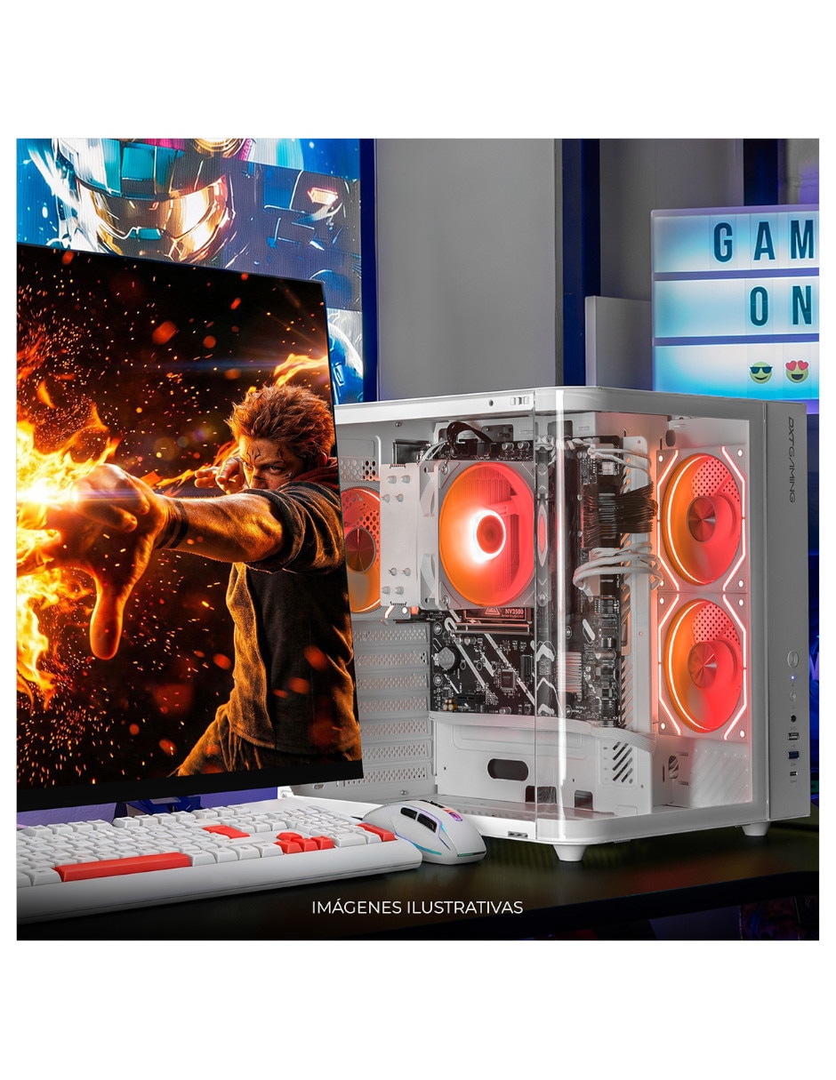 Computadora gamer dxtu916gb5xemtpw 27 pulgadas Full HD Intel core ultra 9 integradas 16 GB RAM 1 TB SSD 2