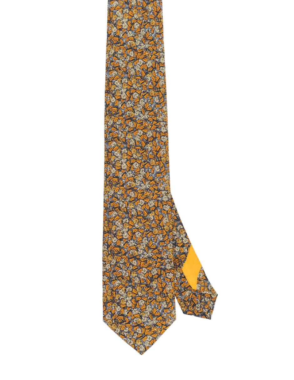 Corbata pineda covalin slim seda estampada 1