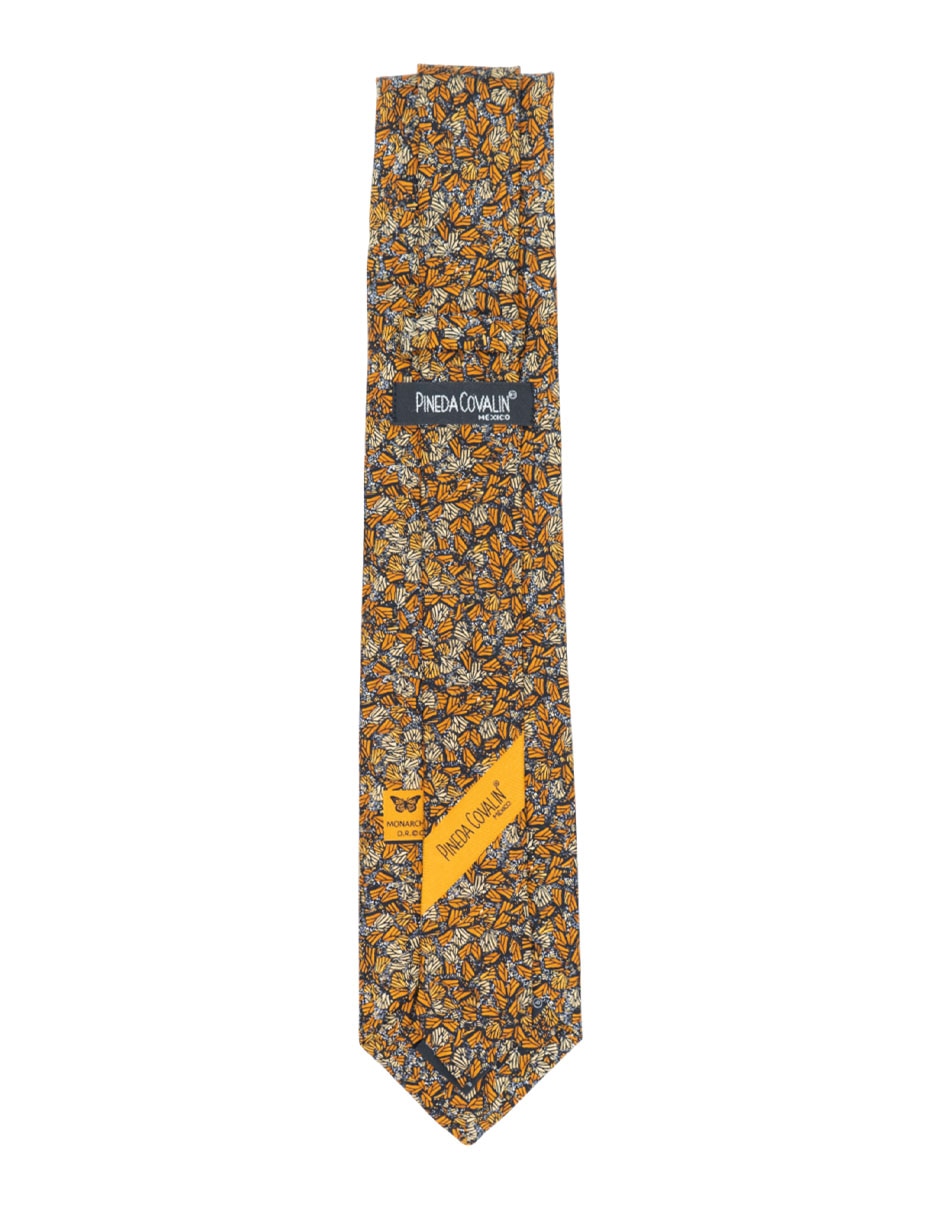 Corbata pineda covalin slim seda estampada 2