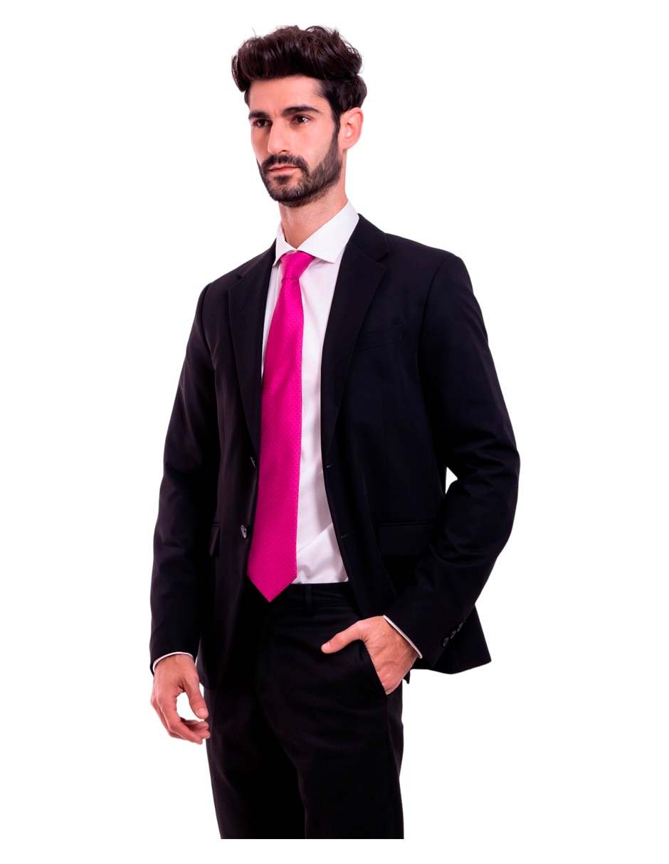 Corbata regular seda para hombre