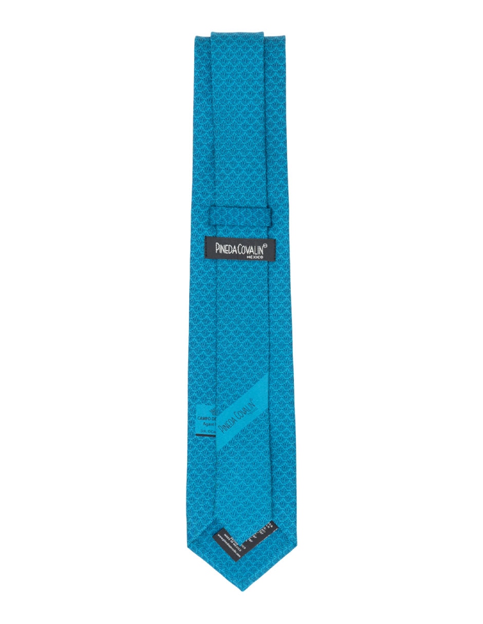Corbata regular de seda estampado para hombre 3