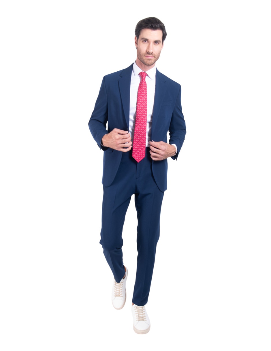 Corbata pineda covalin slim de seda con estampado floral