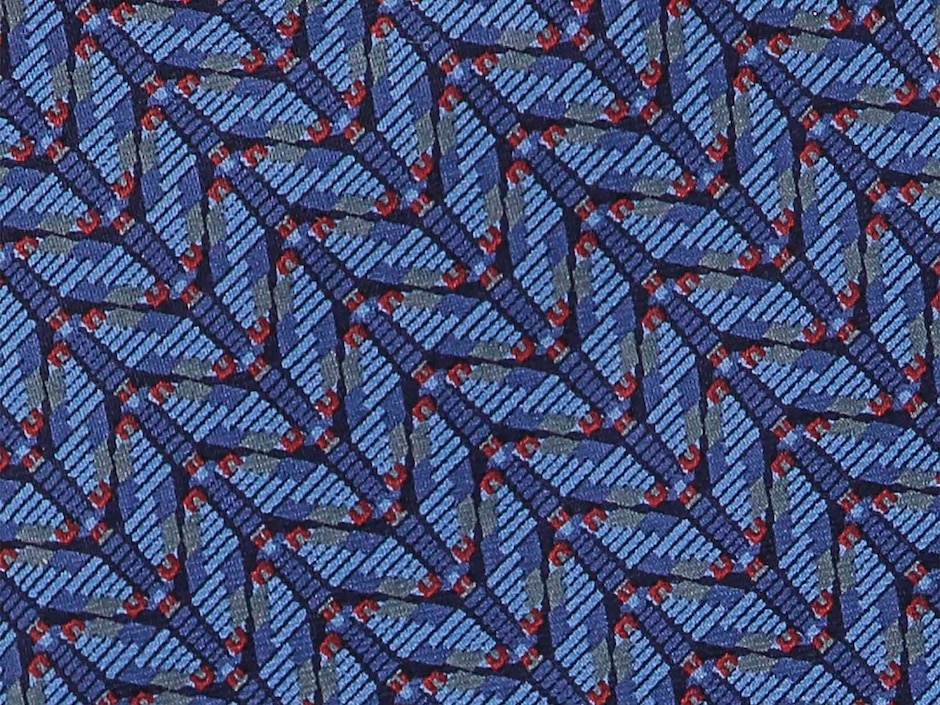 Corbata pineda covalin slim seda azul 2