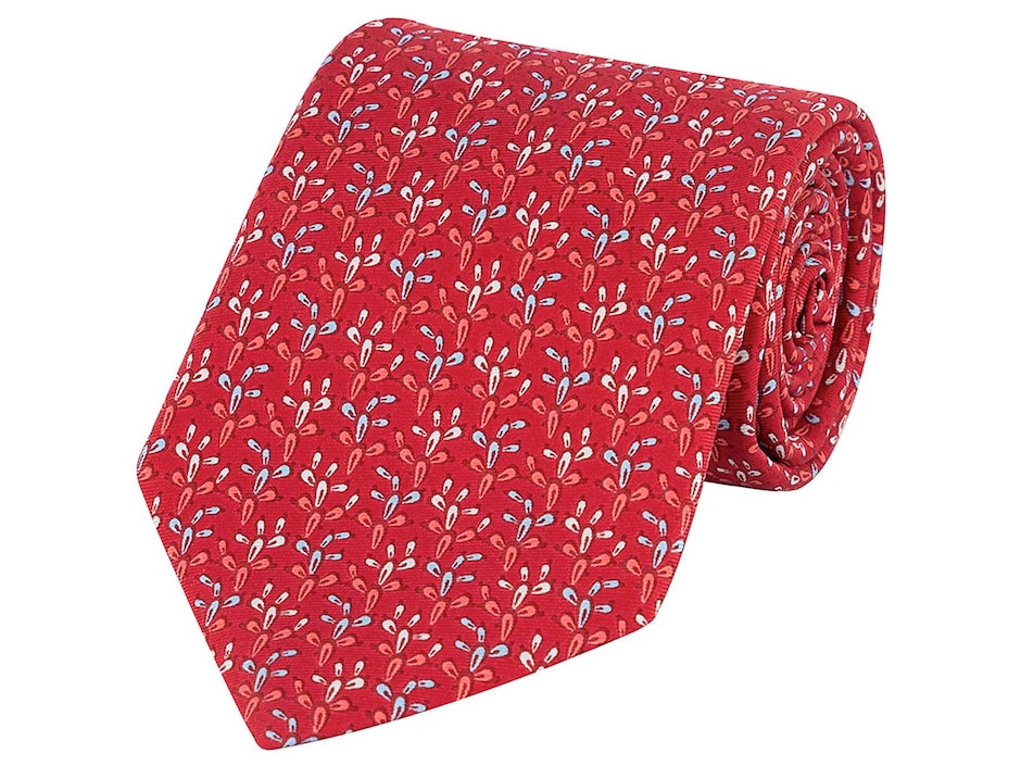 Corbata pineda covalin regular seda estampada 1