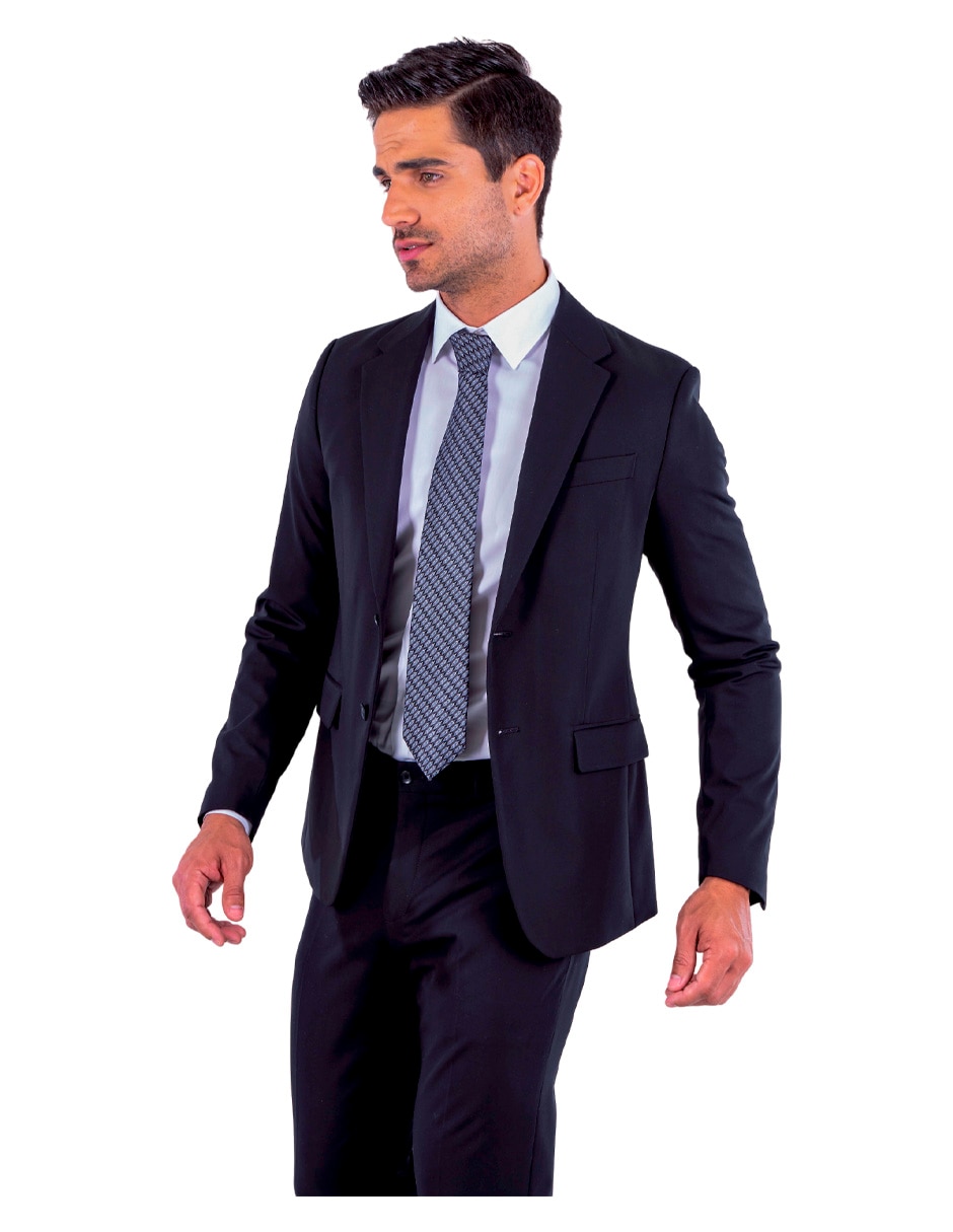 Corbata pineda covalin regular seda negra