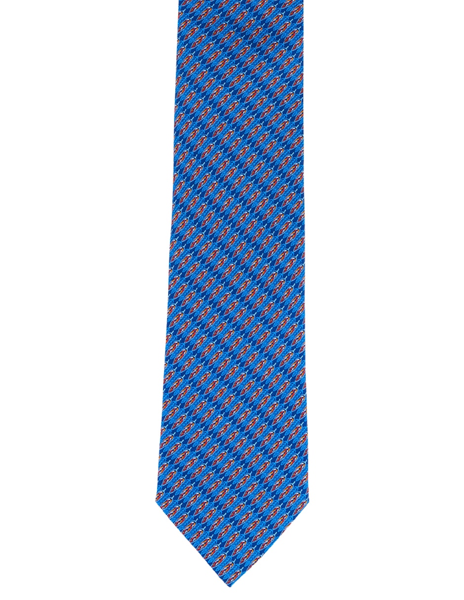 Corbata pineda covalin regular de seda estampado para hombre 1