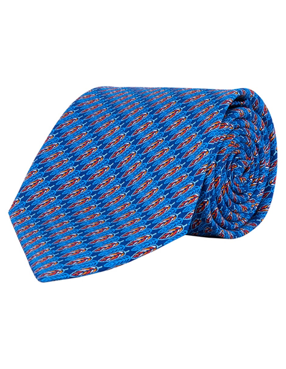 Corbata pineda covalin regular de seda estampado para hombre 2