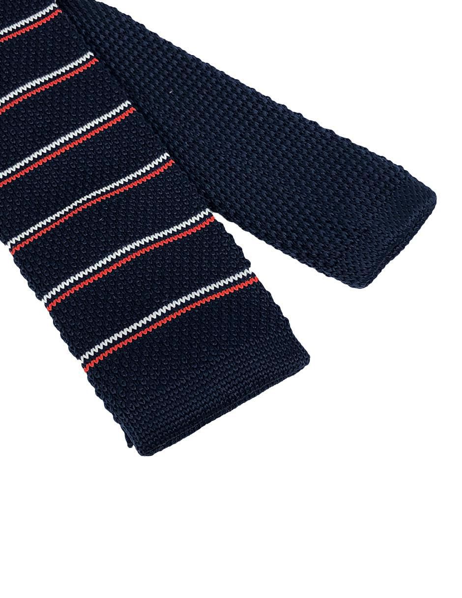 Corbata slim estampado a rayas para hombre 3