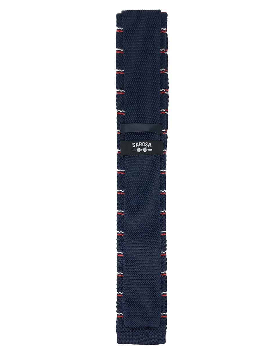 Corbata slim estampado a rayas para hombre 2