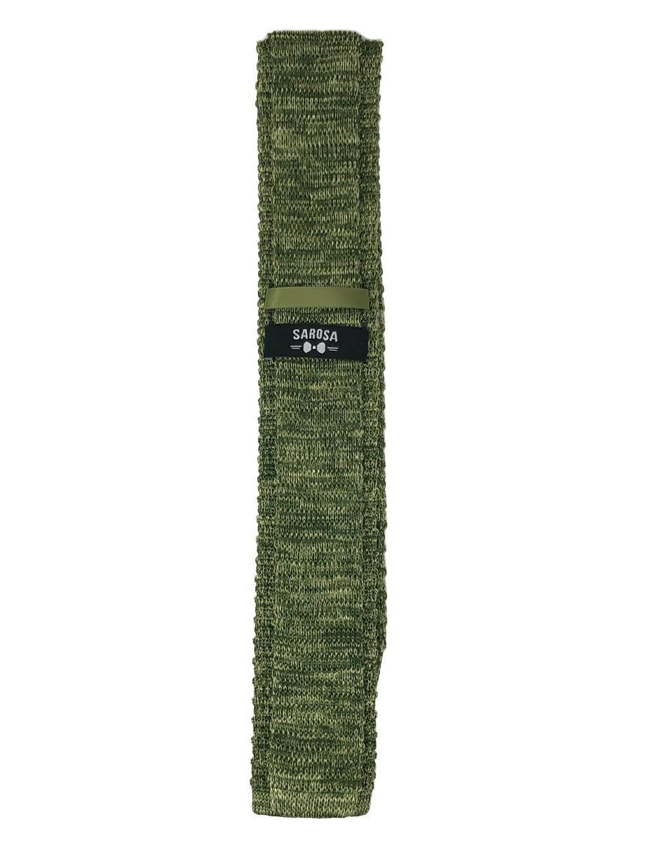 Corbata slim (4-6 cm) de poliéster estampado liso para hombre 2