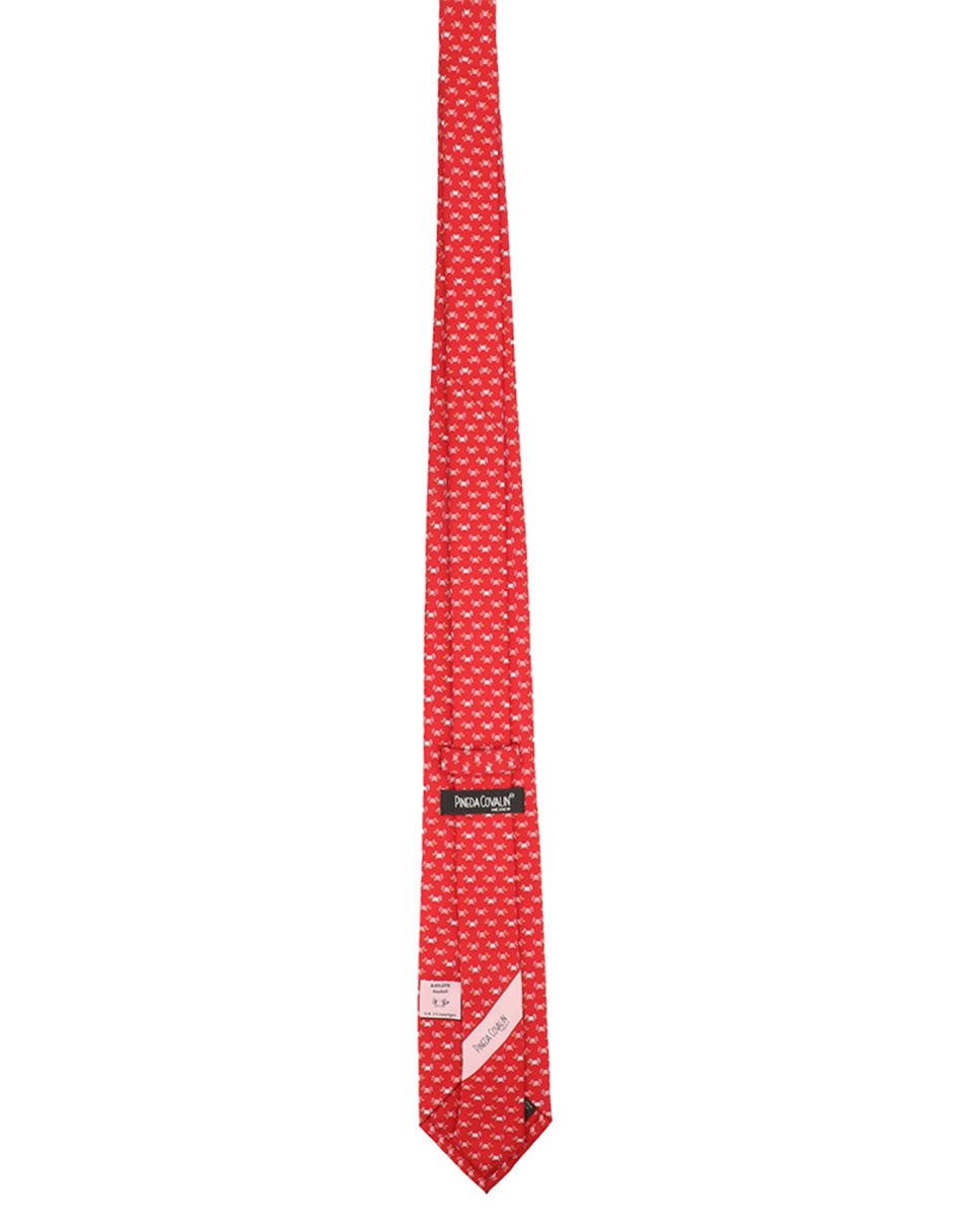 Corbata Pineda Covalin regular de seda para hombre 2