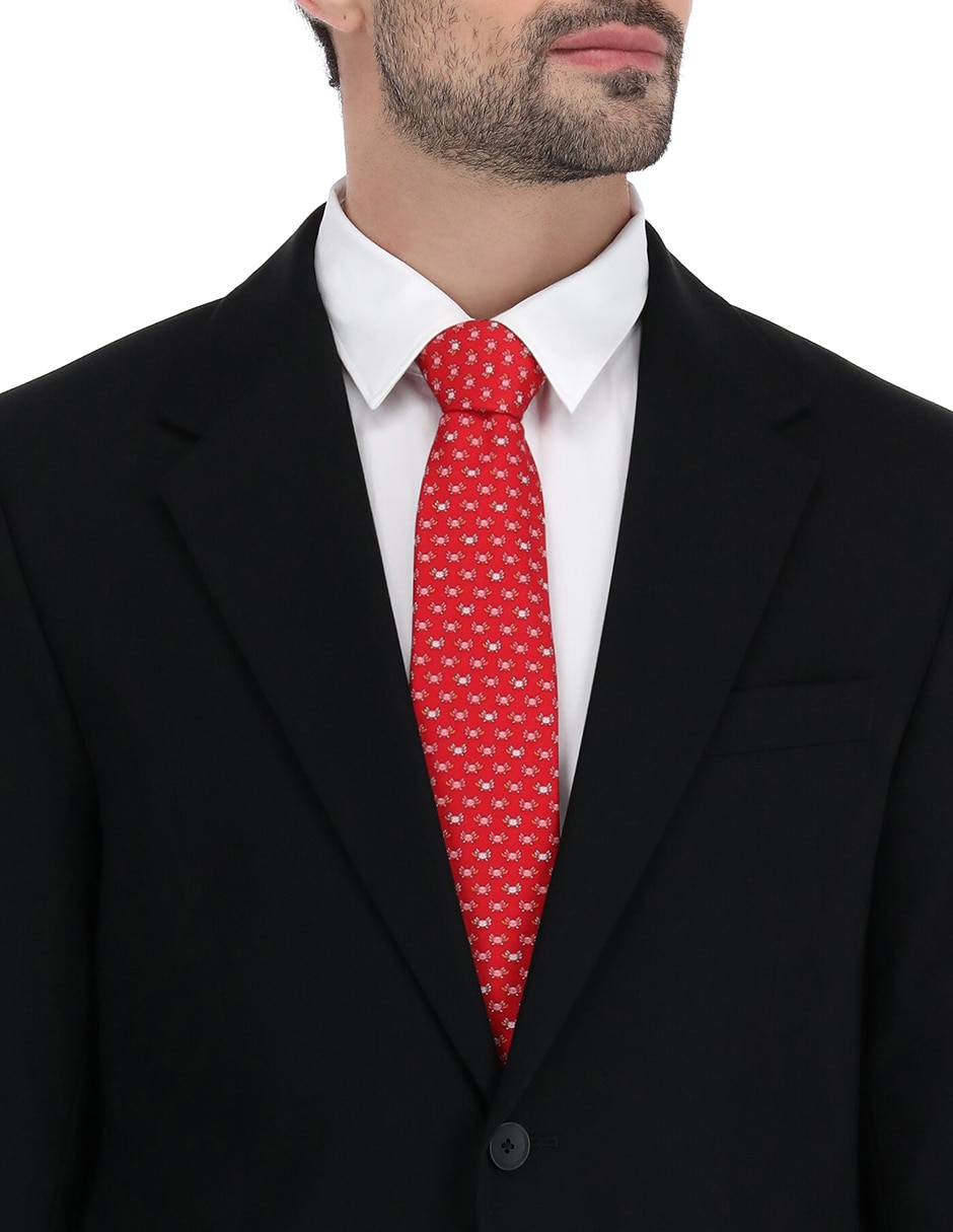 Corbata Pineda Covalin regular de seda para hombre