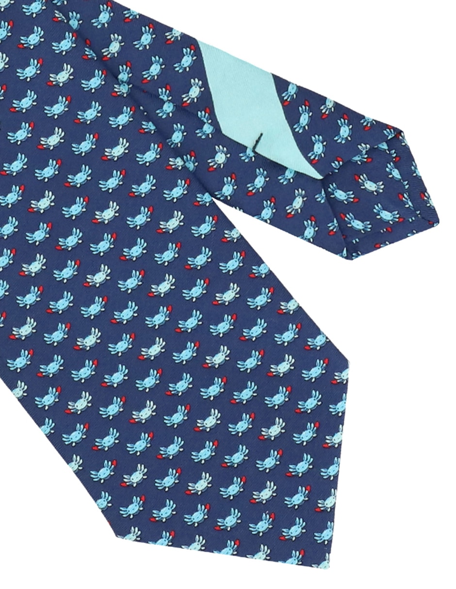 Corbata Pineda Covalin regular de seda para hombre 3