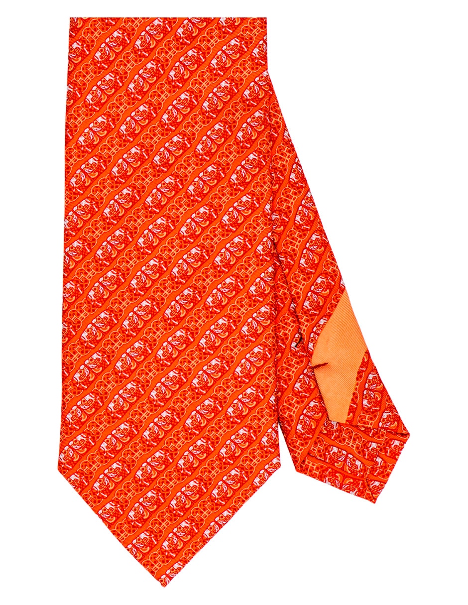Corbata pineda covalin regular de seda estampada para hombre 1