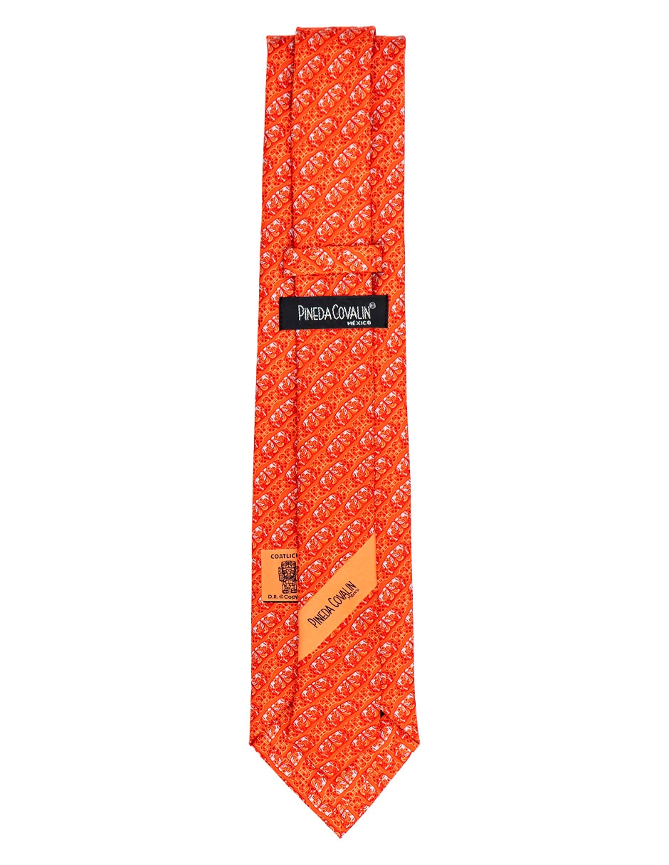 Corbata pineda covalin regular de seda estampada para hombre 2