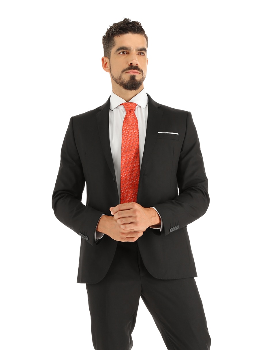 Corbata pineda covalin regular de seda estampada para hombre