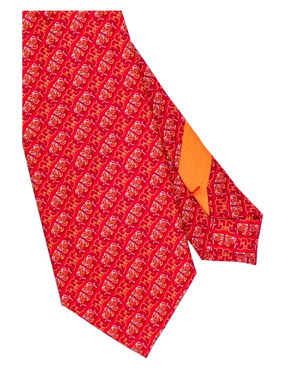 Corbata pineda covalin regular de seda estampada para hombre 3