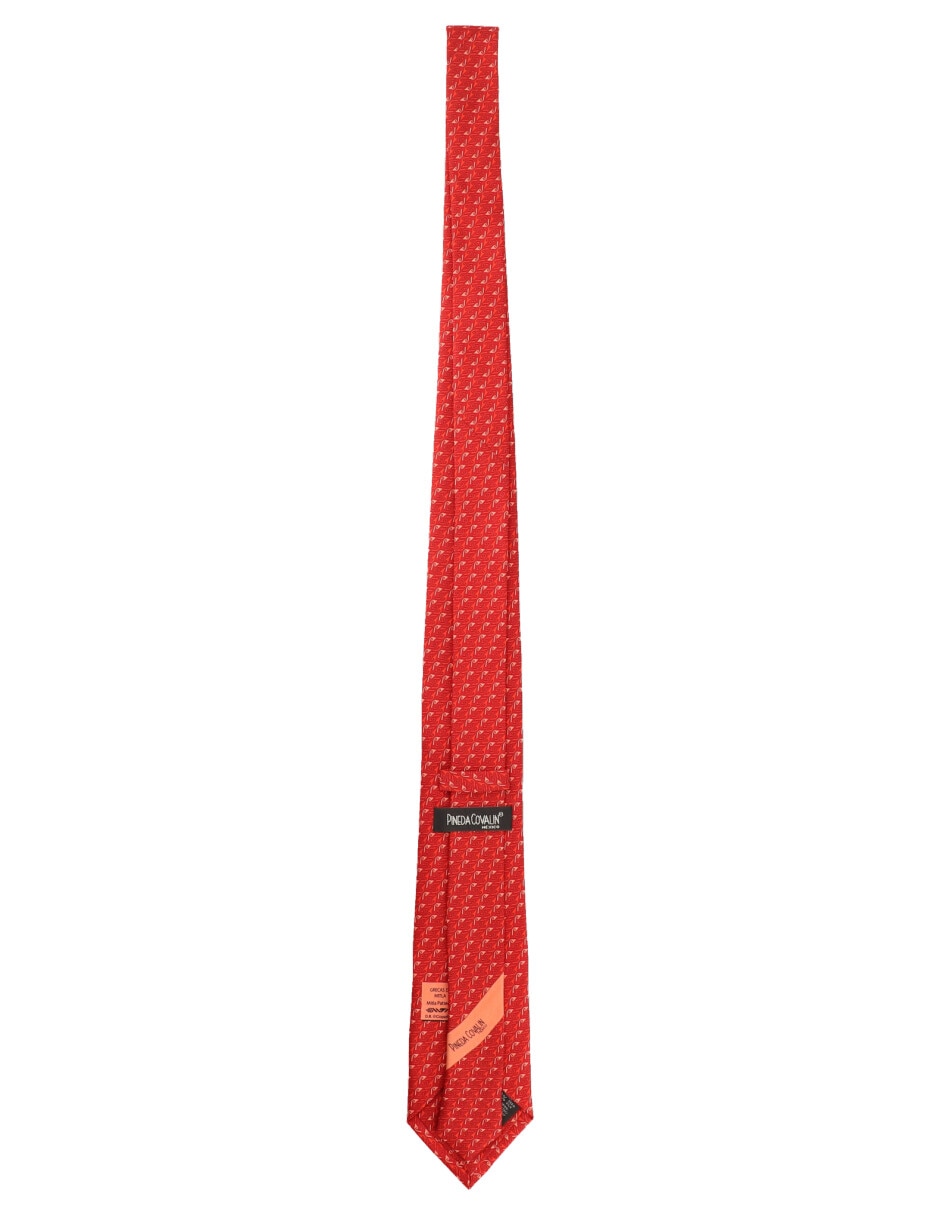 Corbata pineda covalin regular de seda estampada para hombre