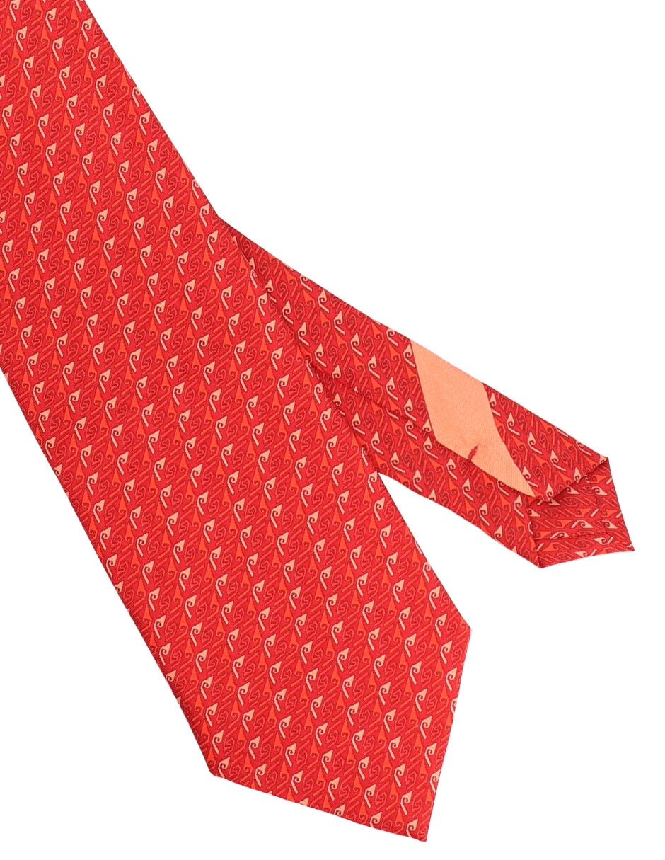 Corbata pineda covalin regular de seda estampada para hombre