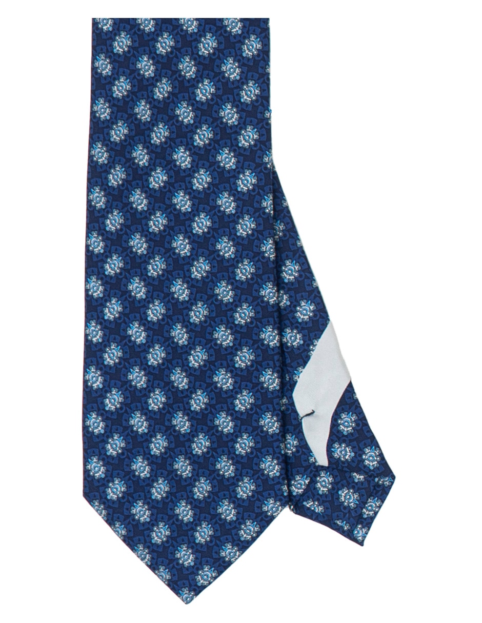 Corbata pineda covalin regular de seda estampado para hombre 1