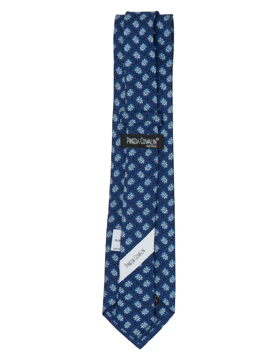 Corbata pineda covalin regular de seda estampado para hombre