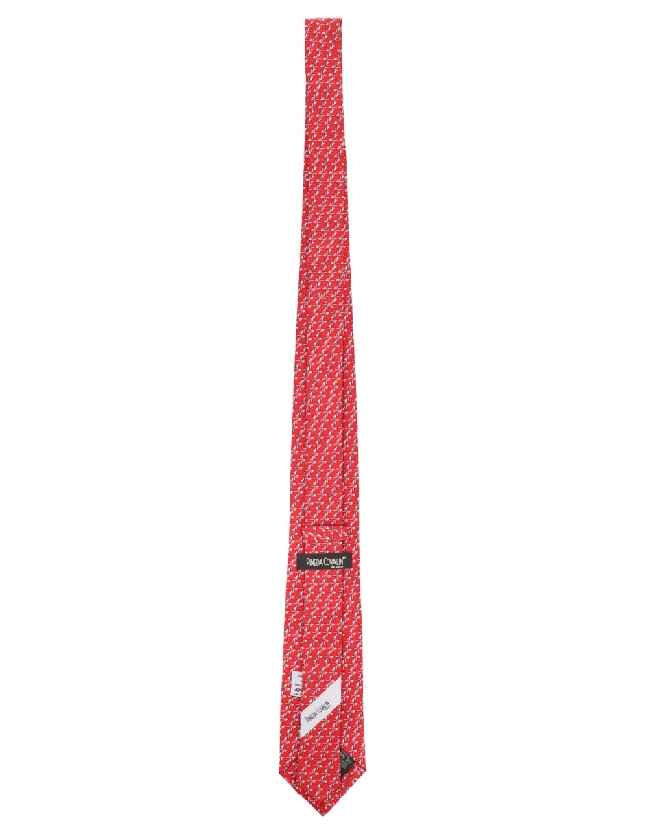 Corbata pineda covalin regular de seda estampada para hombre
