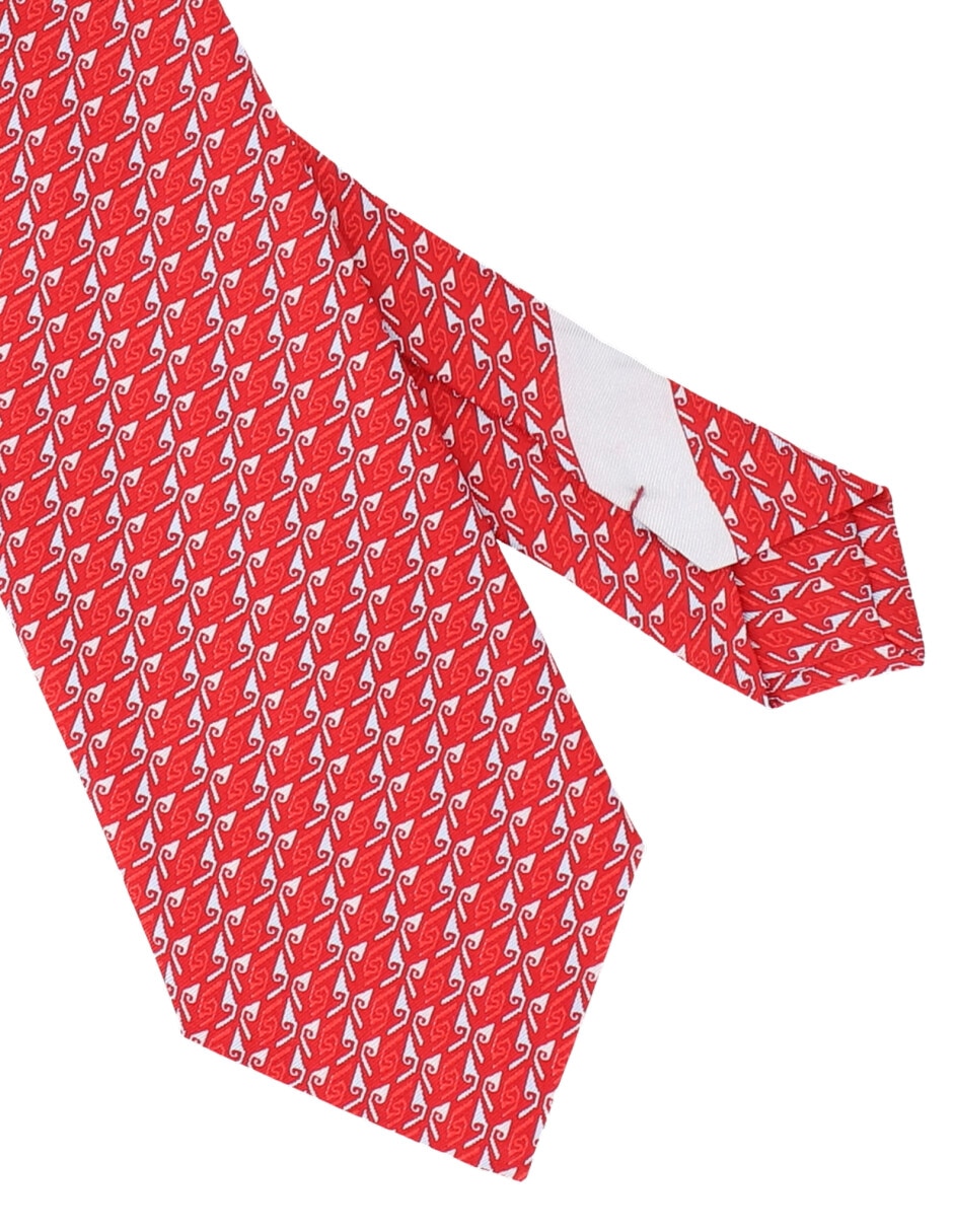 Corbata pineda covalin regular de seda estampada para hombre