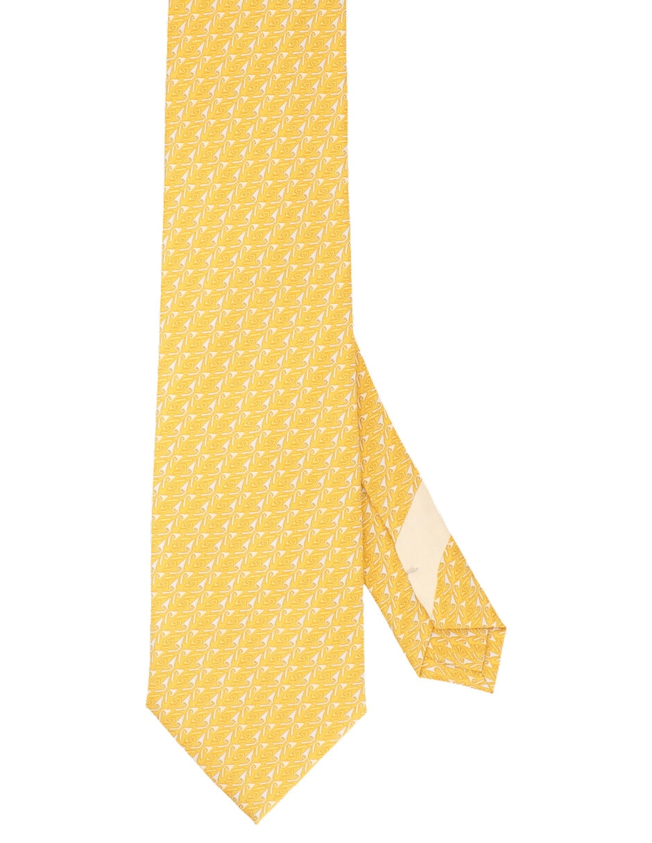 Corbata pineda covalin regular de seda estampada para hombre 1
