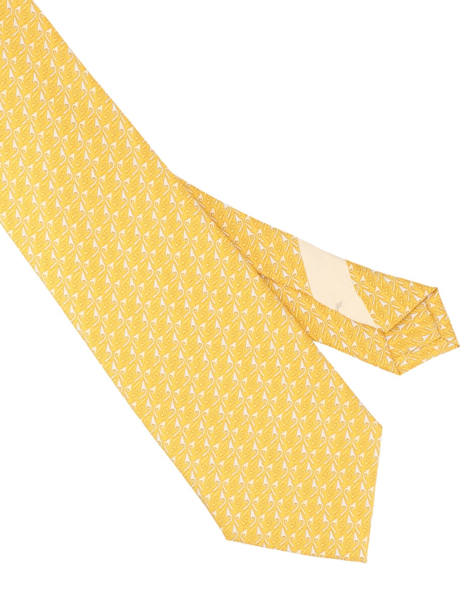 Corbata pineda covalin regular de seda estampada para hombre
