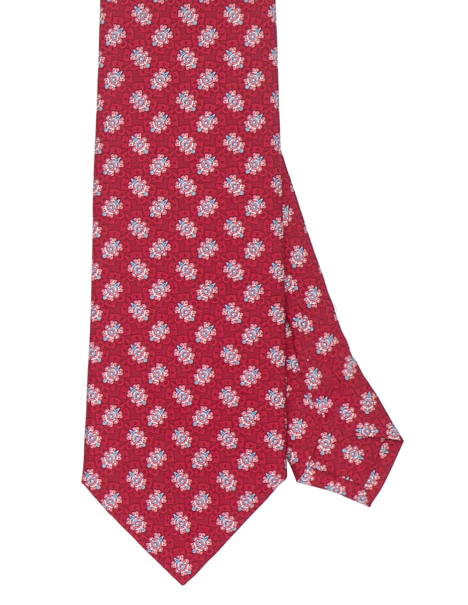Corbata pineda covalin regular de seda estampada para hombre
