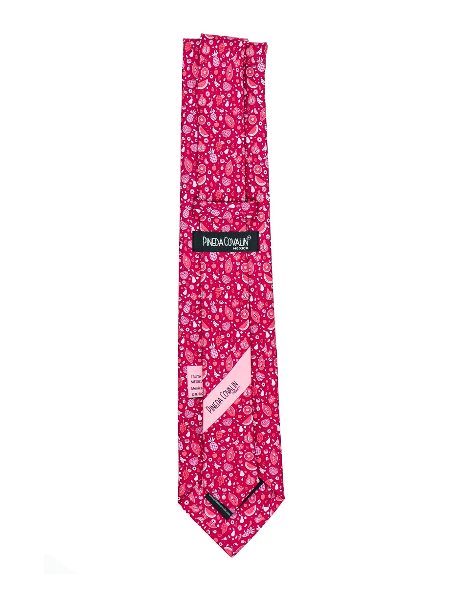 Corbata pineda covalin regular de seda estampada para hombre 2
