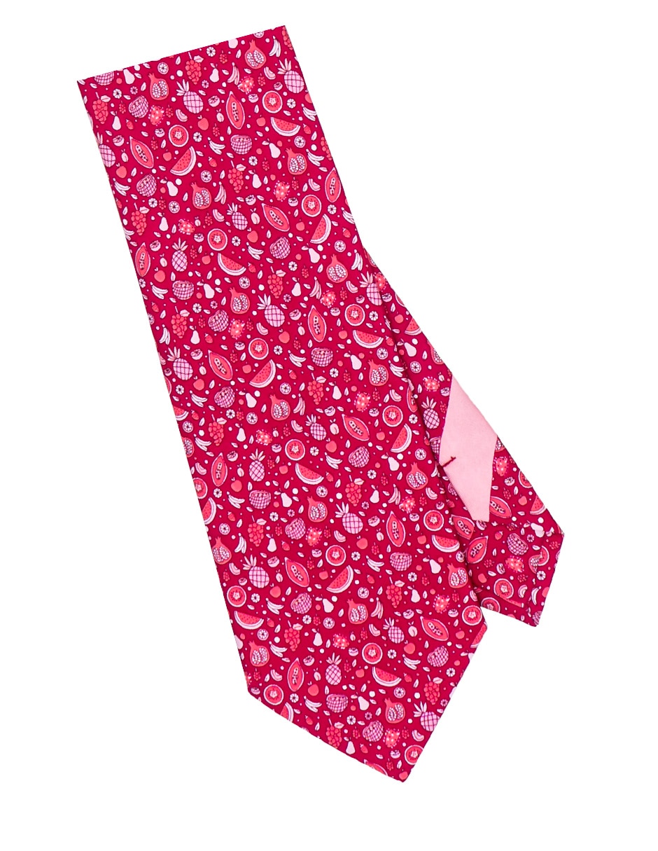 Corbata pineda covalin regular de seda estampada para hombre