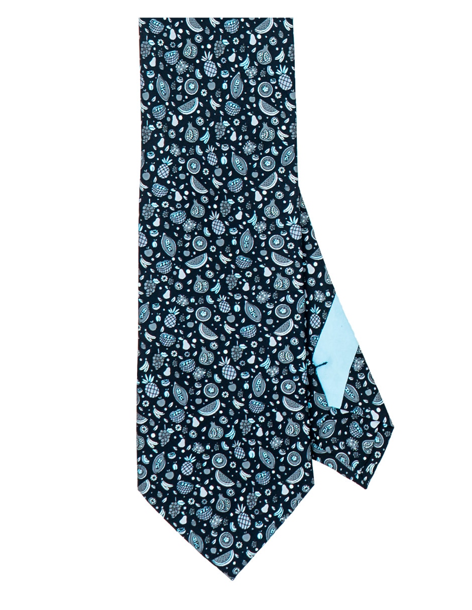 Corbata pineda covalin regular de seda estampada para hombre 1