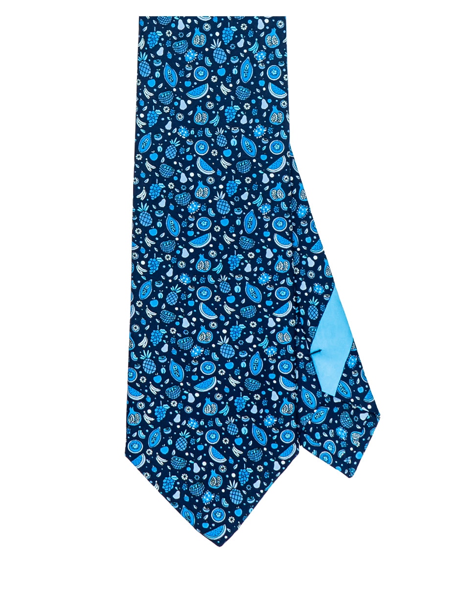 Corbata pineda covalin regular de seda estampada para hombre 1