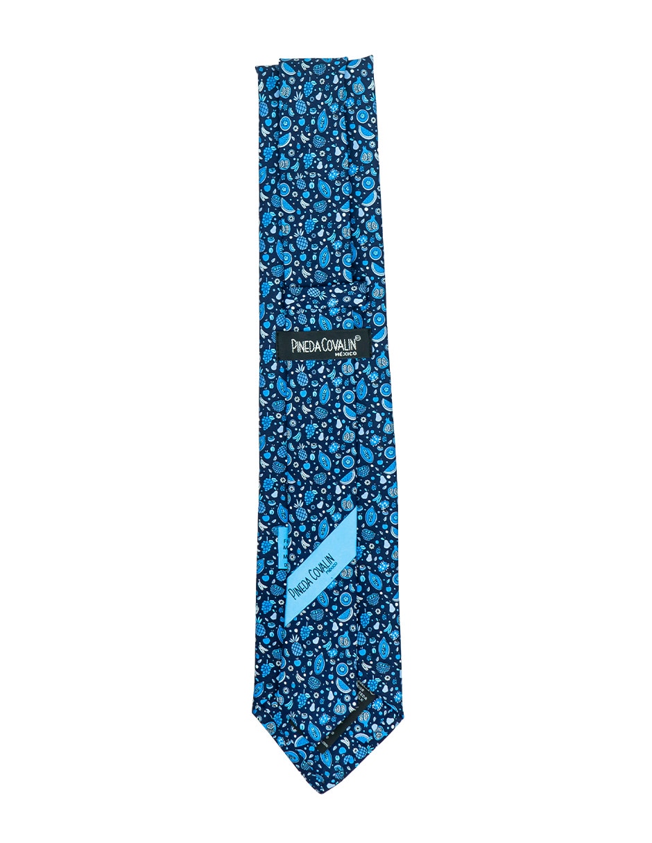 Corbata pineda covalin regular de seda estampada para hombre 2