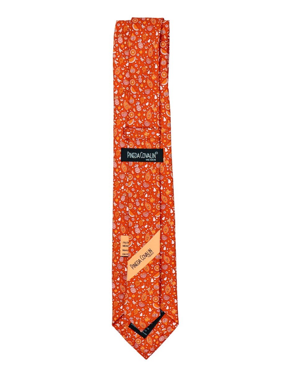 Corbata pineda covalin regular de seda estampada para hombre