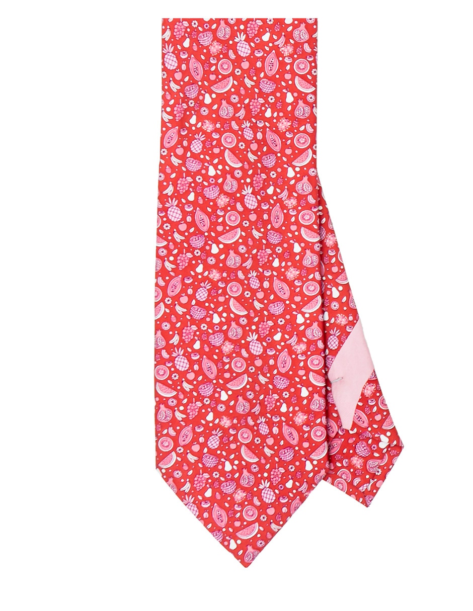 Corbata pineda covalin regular de seda estampada para hombre 1