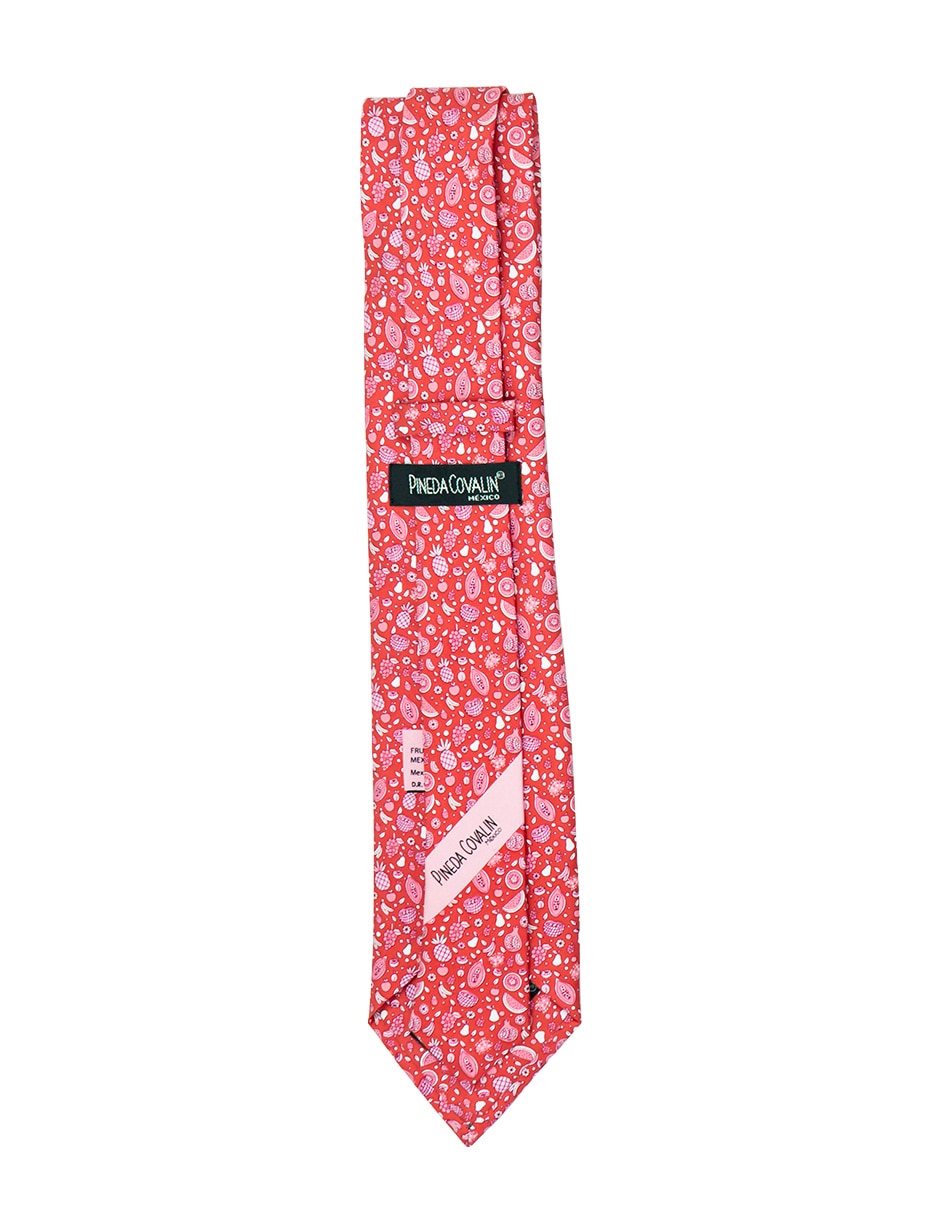Corbata pineda covalin regular de seda estampada para hombre 2