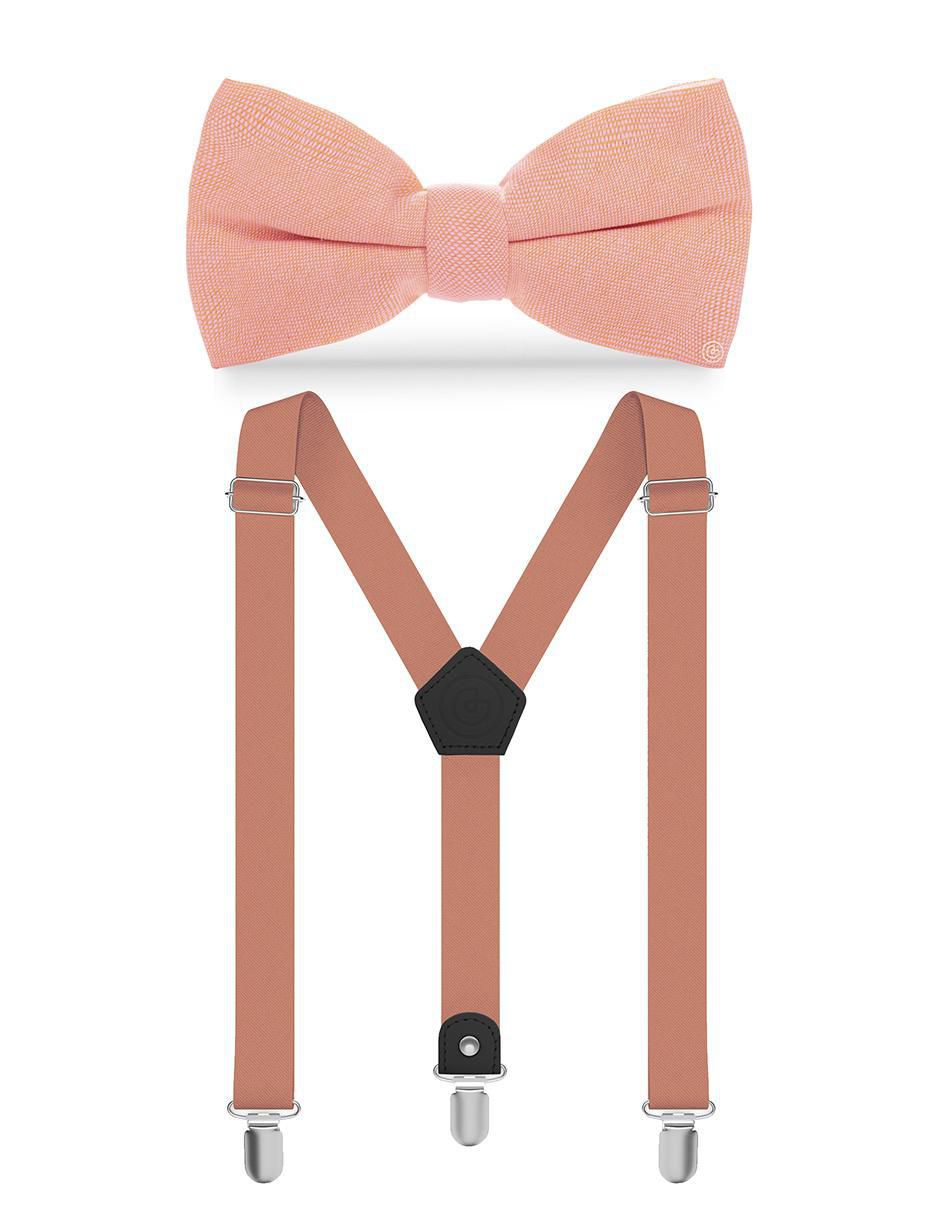 Set de moño y tirantes para hombre 1