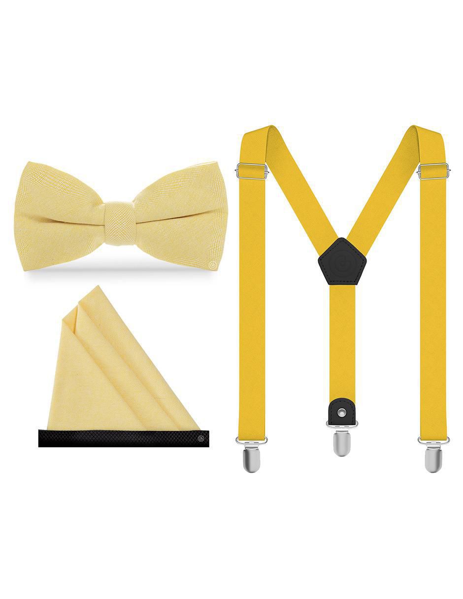 Set de moño y tirantes para hombre Set de moño y tirantes para hombre