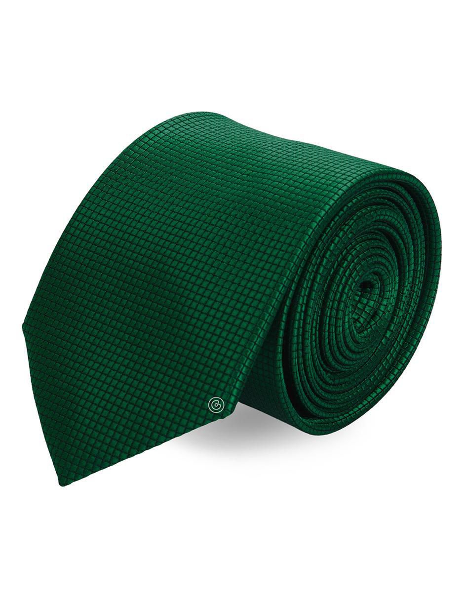Set de corbata y pañuelo slim estampado geométrico para Hombre 3