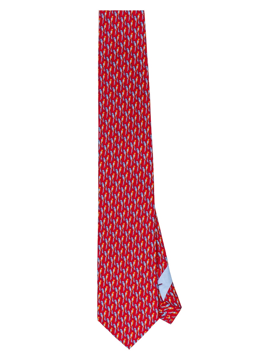 Corbata Pineda Covalin regular de seda para hombre 1