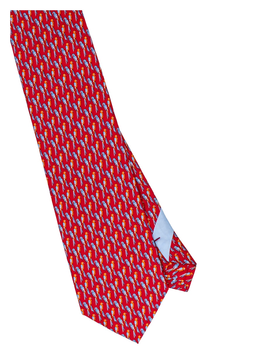 Corbata Pineda Covalin regular de seda para hombre 2