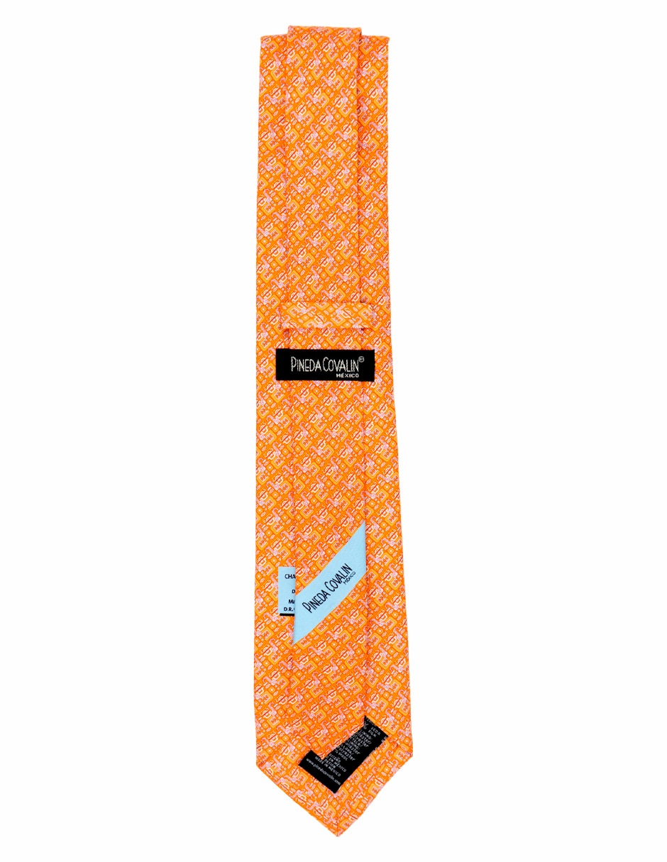 Corbata pineda covalin regular de seda para hombre