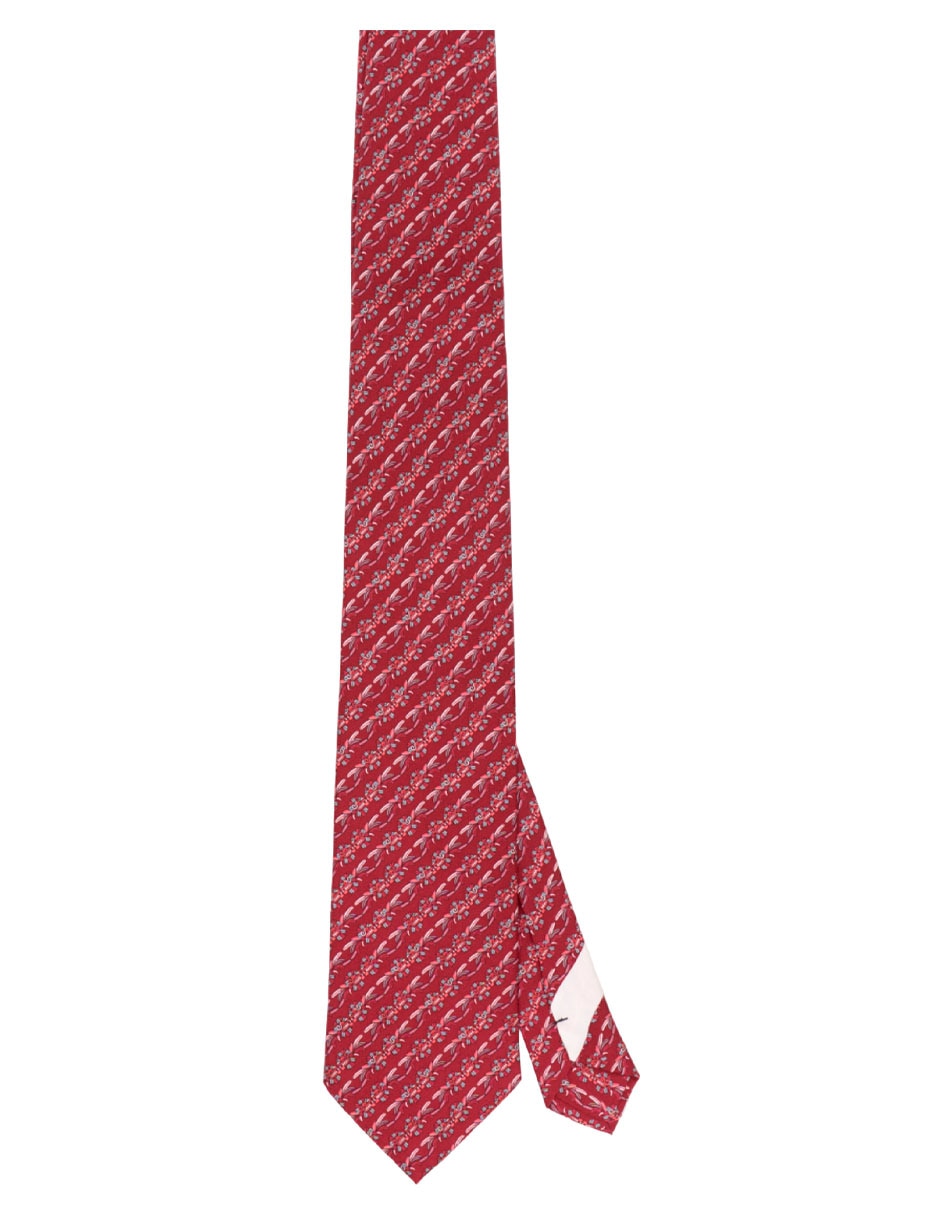 Corbata Pineda Covalin regular de seda para hombre 1