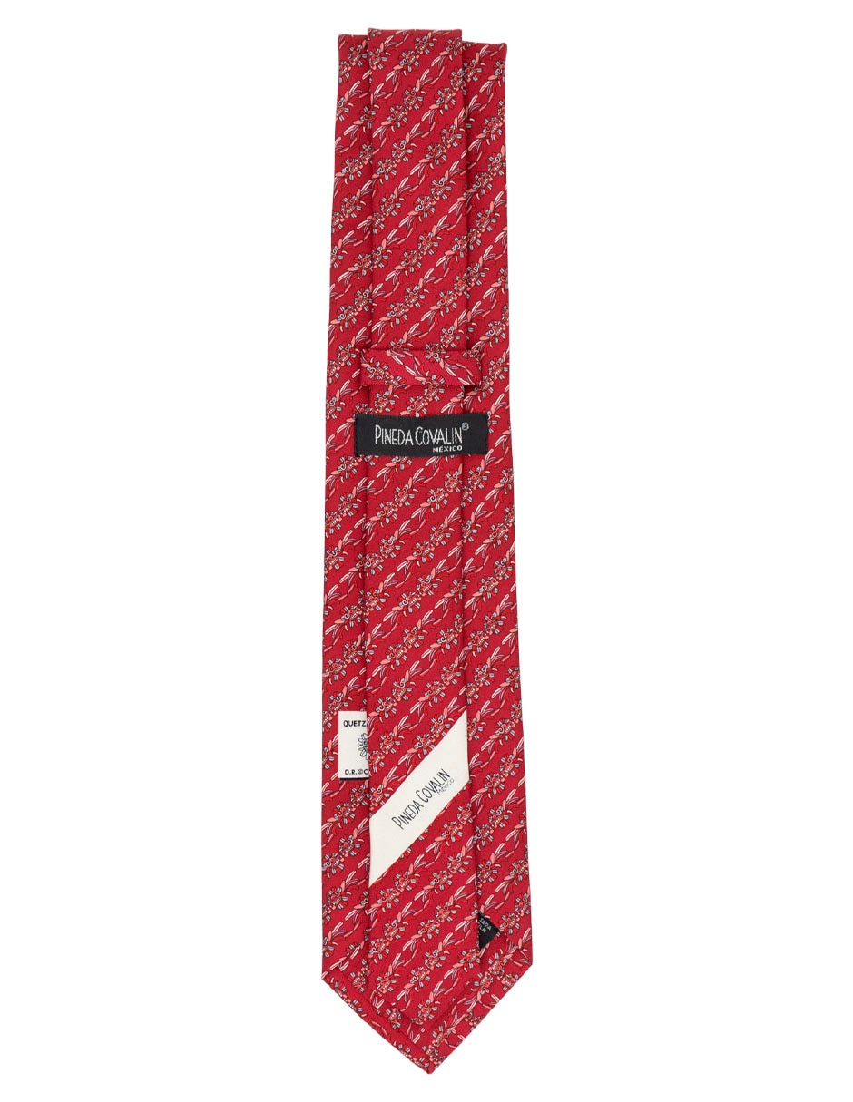 Corbata pineda covalin regular de seda para hombre 2
