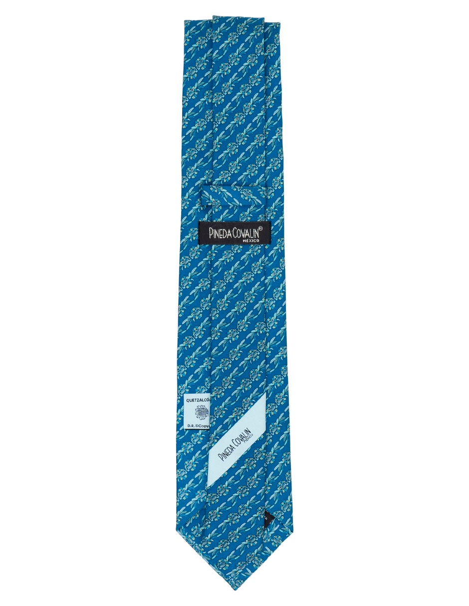 Corbata pineda covalin regular de seda para hombre 2