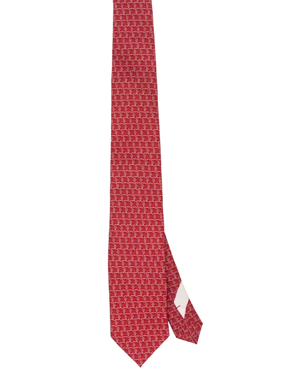 Corbata pineda covalin regular de seda estampado para hombre 1