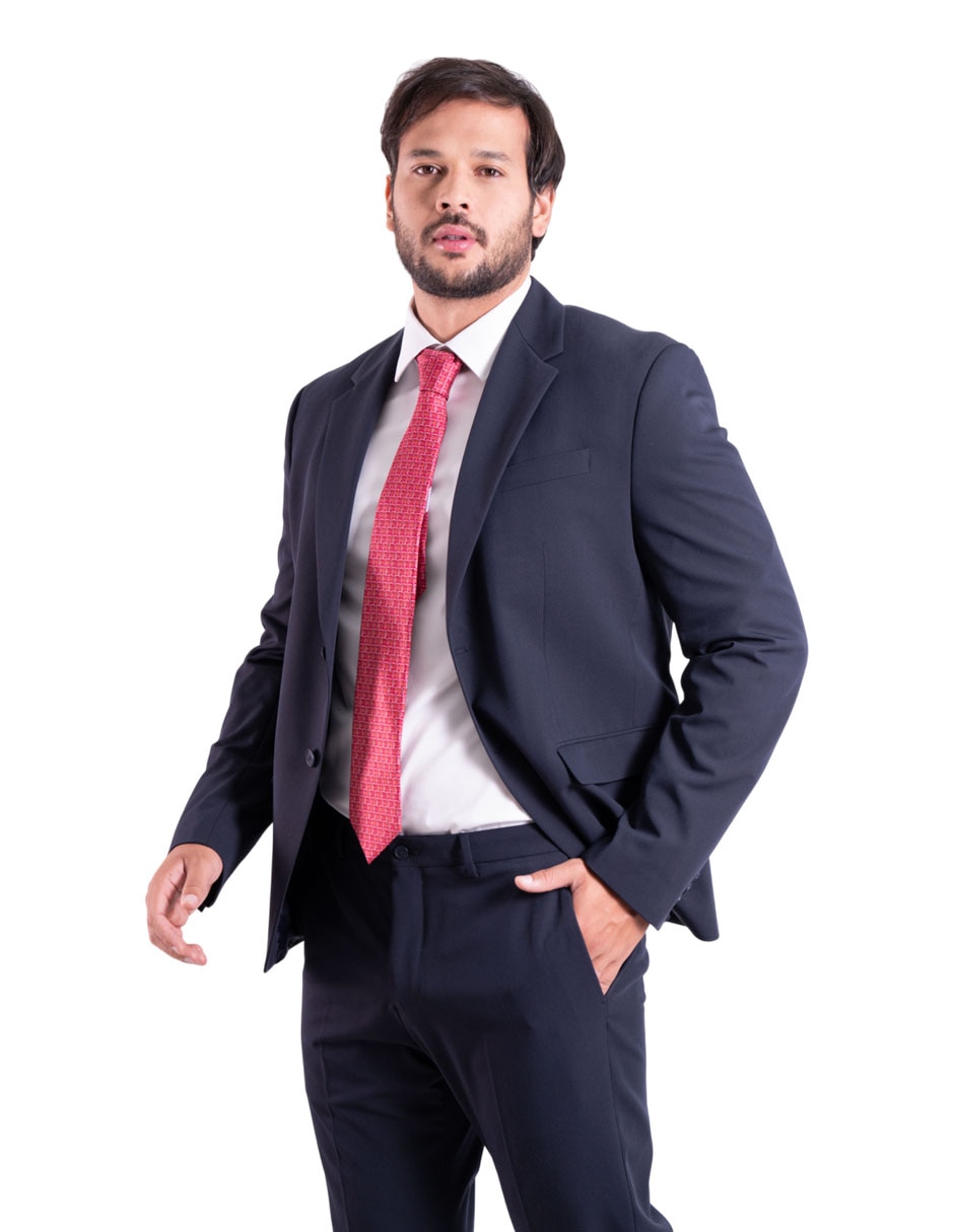 Corbata pineda covalin regular de seda para hombre 2