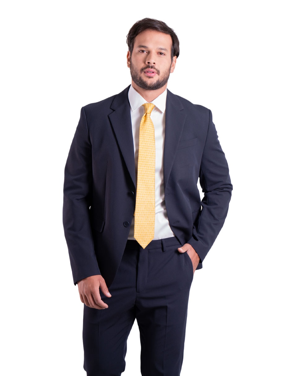 Corbata pineda covalin regular de seda para hombre 2